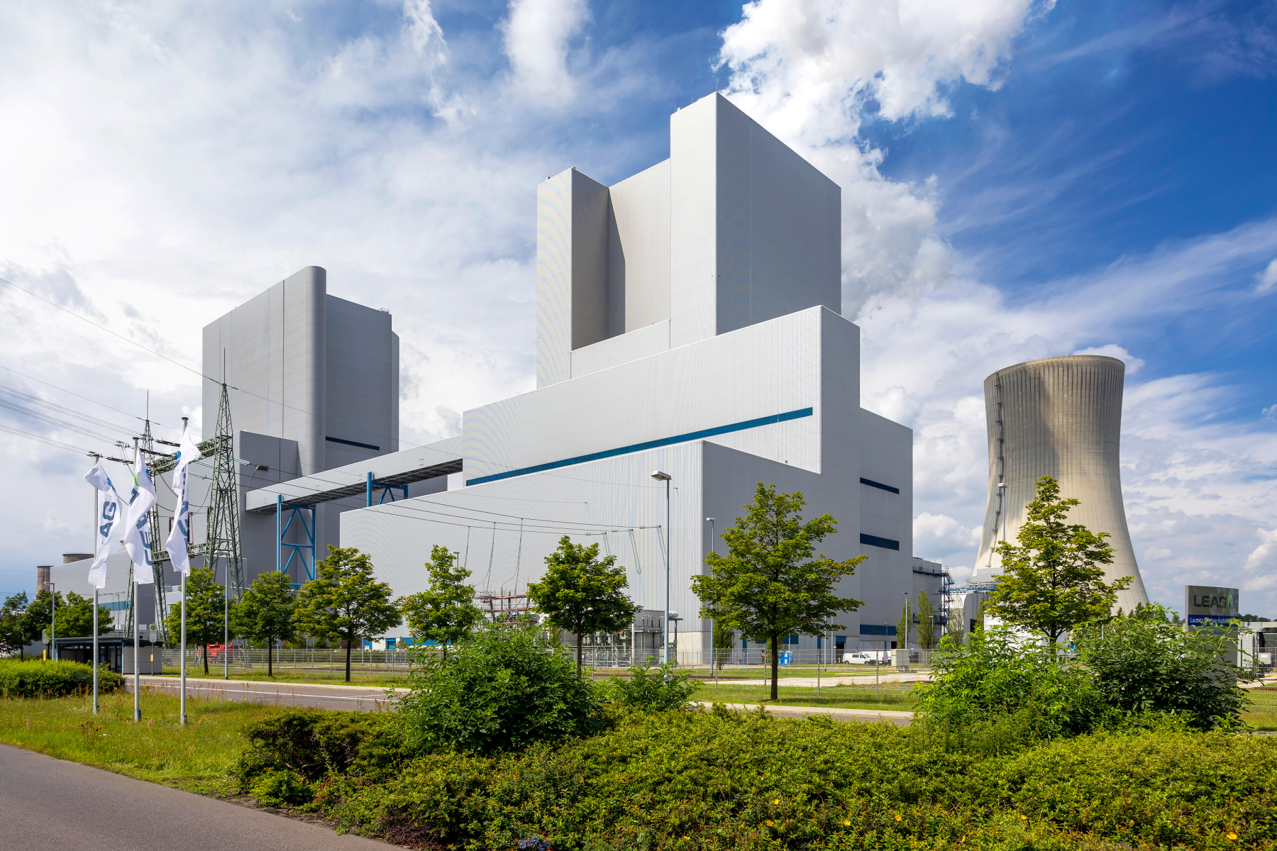 Kraftwerk  Boxberg, eines der effizientesten und emissionsärmsten Kohlekraftwerke weltweit
